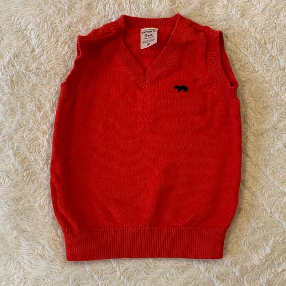 Red sweater vest ♥️ - Picture 1 of 5